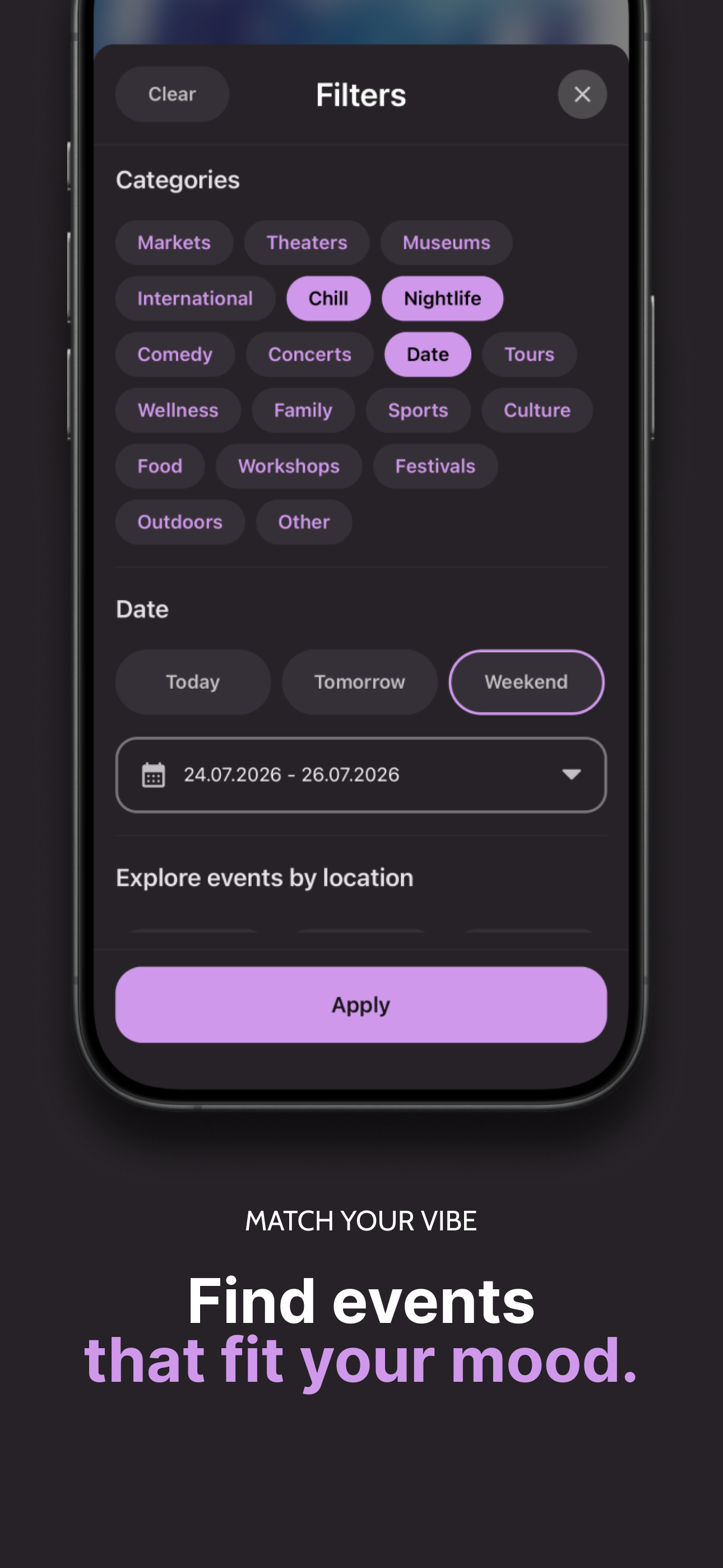 Ela: Find Events Near Me screenshot 4