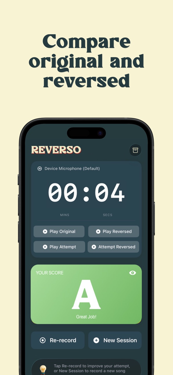iPhone screenshot