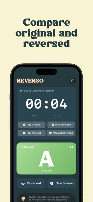 Reverso - Reverse Audio Screenshot 4 of 7