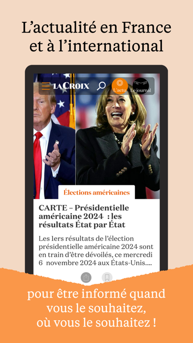 Screenshot #1 pour La Croix, Actualités et info