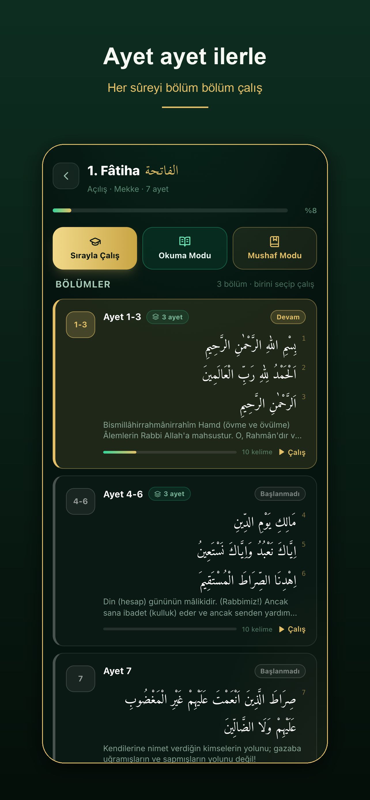Kelime Kur'an screenshot 4