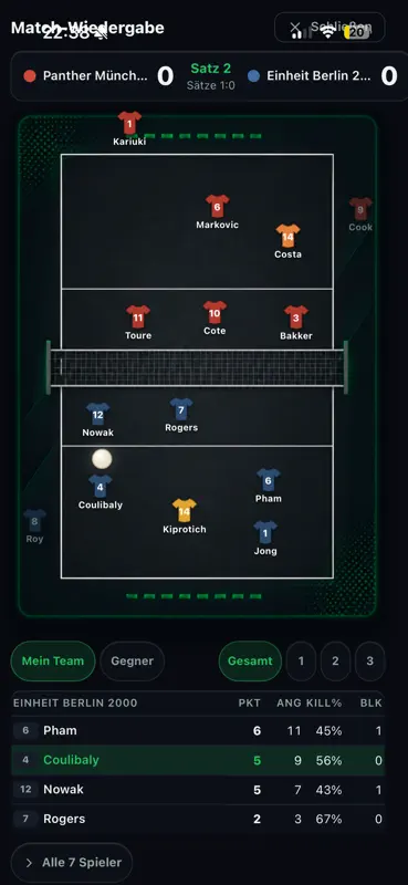 Sideout Manager screenshot 7 of 8