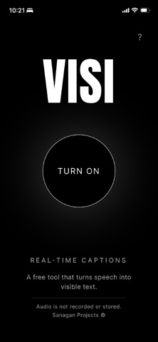VISI: Live Captions Screenshot 1 of 5