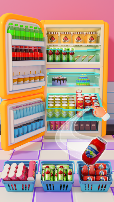 Restock the Fridge Organizing Screenshot