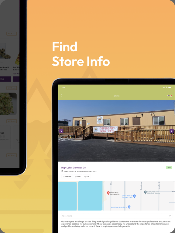 High Lakes iPad screenshot 4 - Shopping app