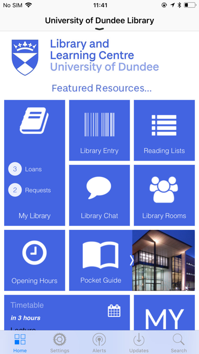 Screenshot #1 pour University of Dundee
