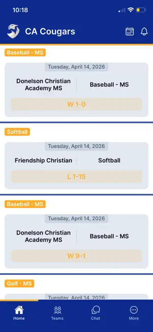 Clarksville Academy Cougars screenshot 1