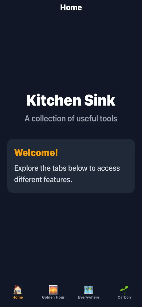 Screenshot #1 pour The Kitchen Sink