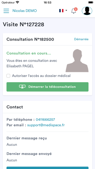 Passeport Santé Screenshot