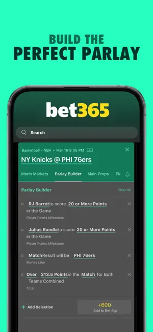 bet365 Sports Betting iPhone screenshot 4