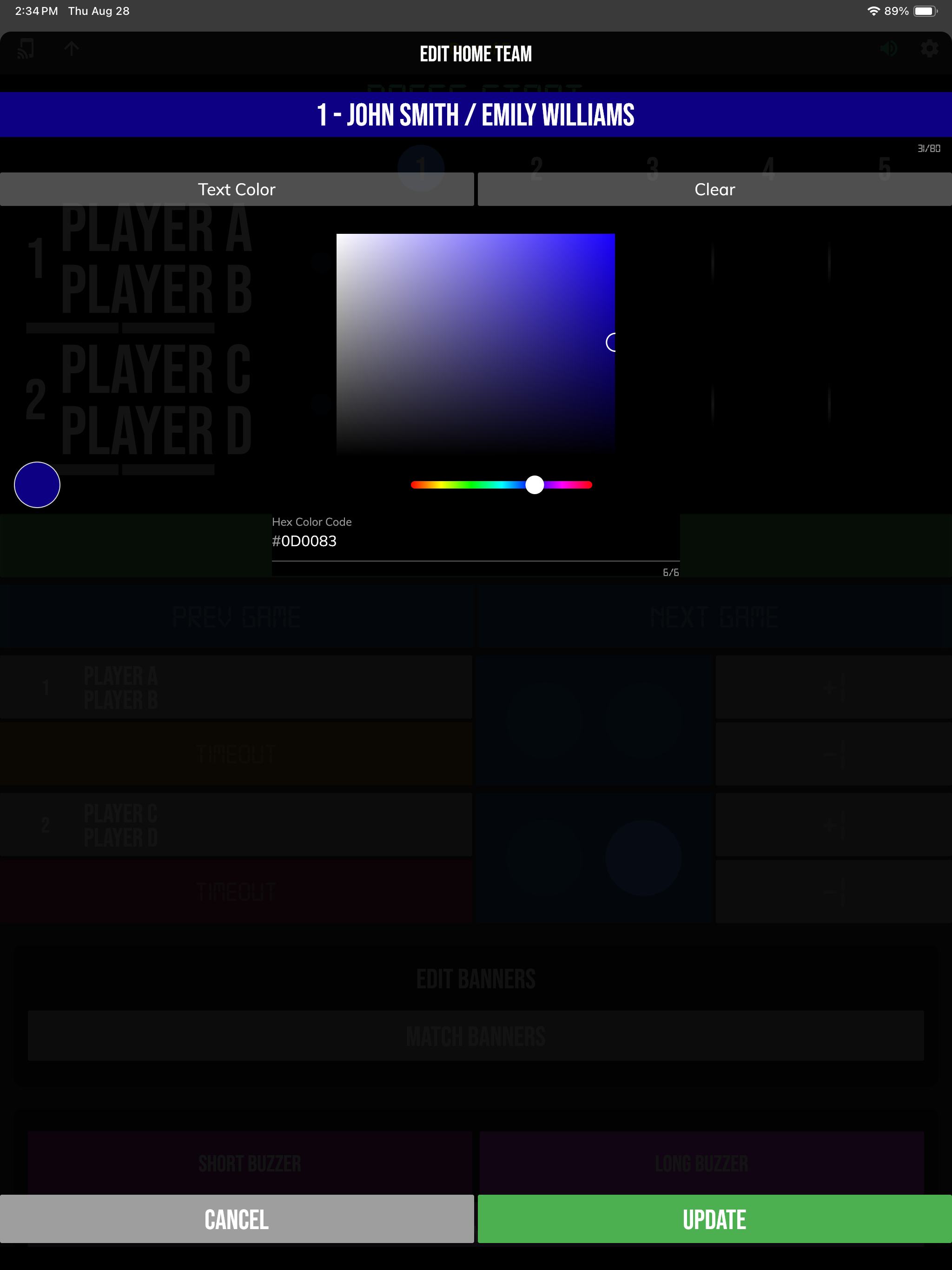 BT Pickleball Controller screenshot 18