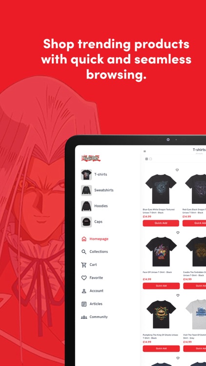 Yu-Gi-Oh! Store screenshot-3