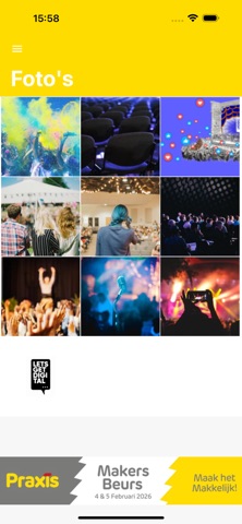 Praxis Makers Beurs iPhone screenshot