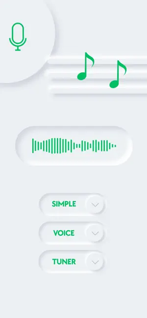 Voice Tuner: Pitch Tracker screenshot 1