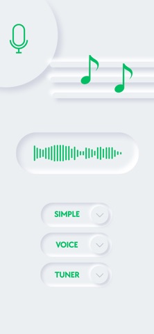 Voice Tuner: Pitch Tracker Screenshot 1 of 3