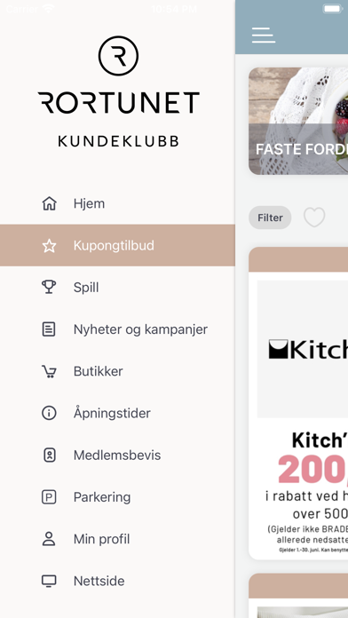 Screenshot #1 pour Rortunet kundeklubb