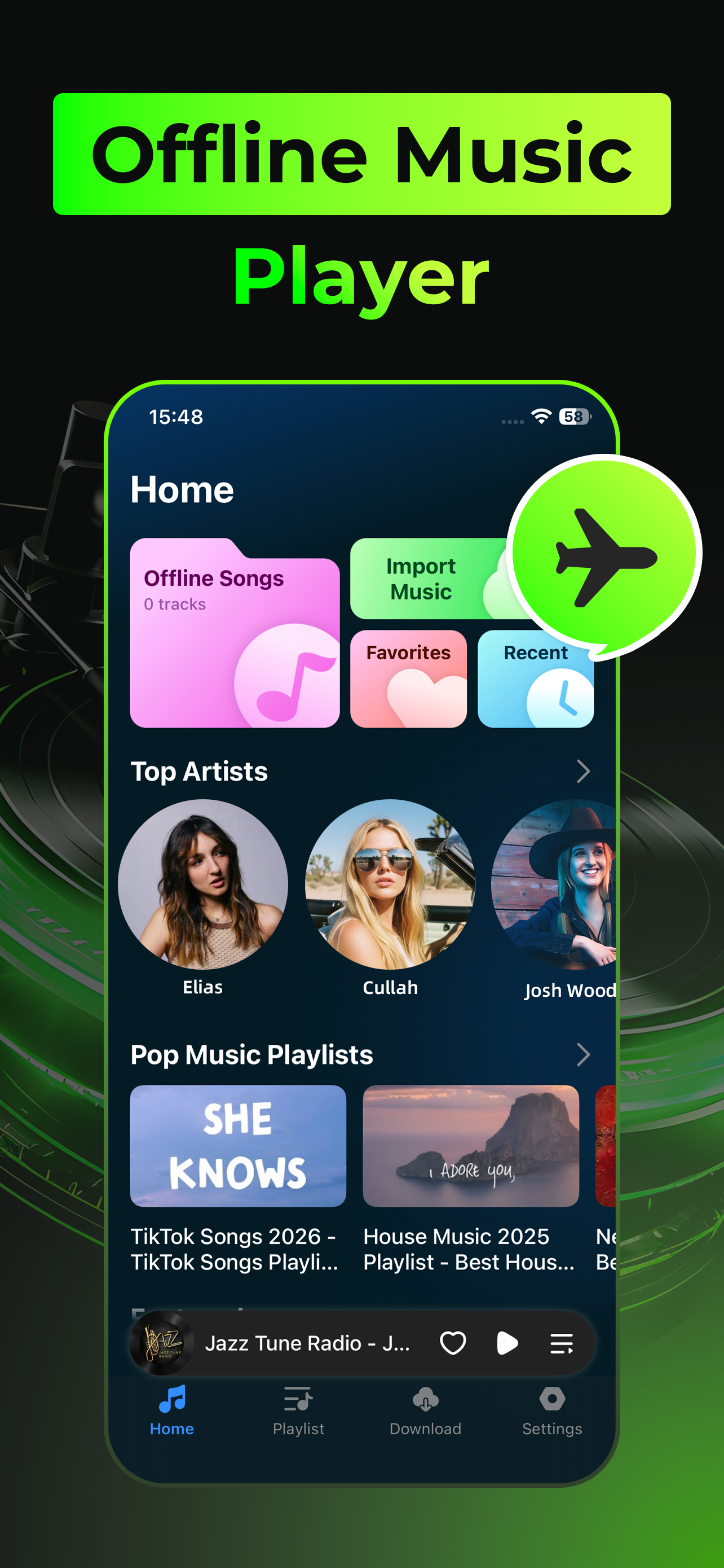 Offline Music, MP3 Player