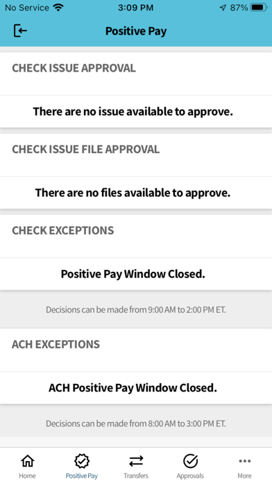 Infinity Bank for Business Screenshot
