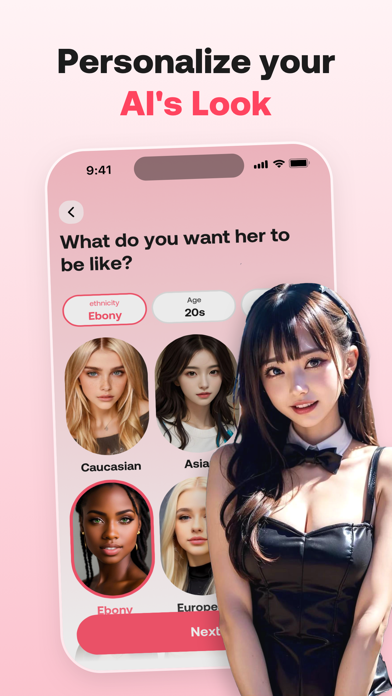 iSoul: AI Friends Chat Screenshot