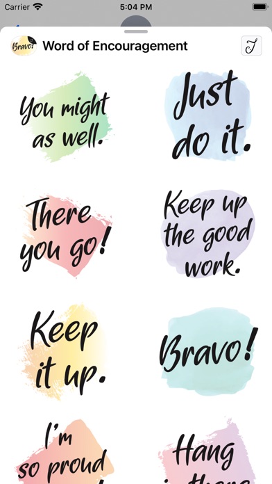 Best Encouraging Words Screenshot
