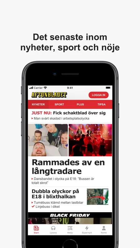 Aftonbladet Nyheter screenshot 3 of 9