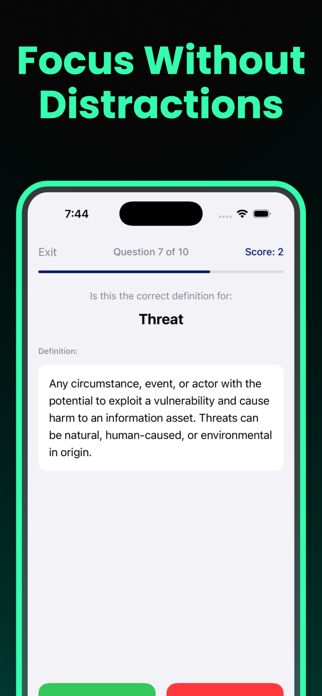 CISM Flash Cards Pro Screenshot 5 of 6