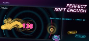 PULSIVA — Neon Rhythm Game screenshot