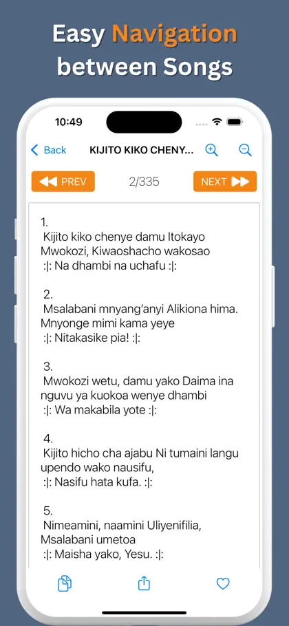 Screenshot 5 von 6 zu Nyimbo Za Wokovu