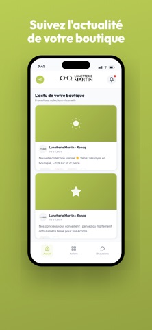 Lunetterie Martin - Roncq iPhone screenshot