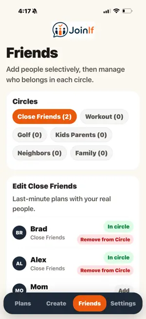 JoinIf screenshot 4