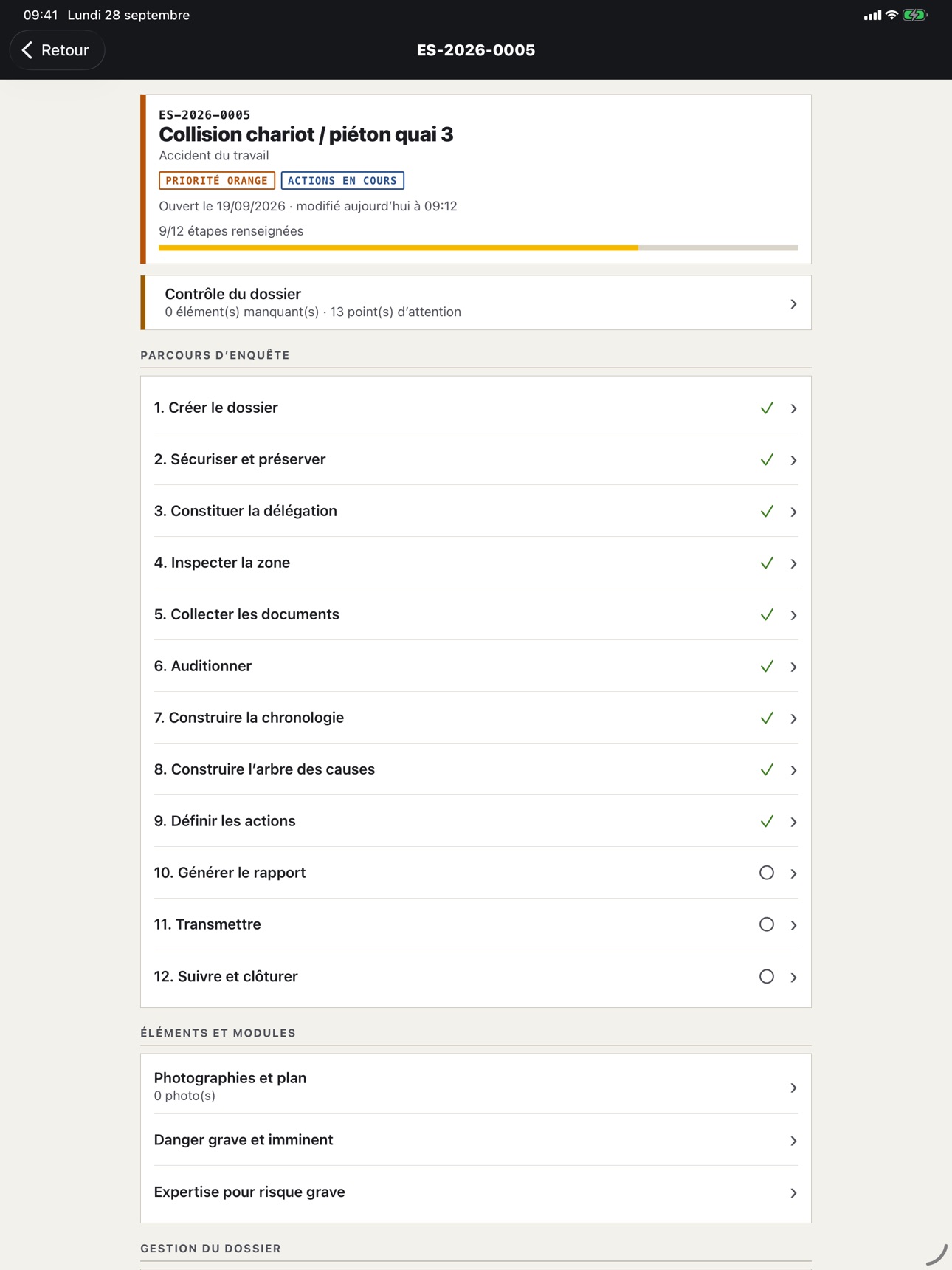 Screenshot 9 of Enquête Sécurité By Cedmad