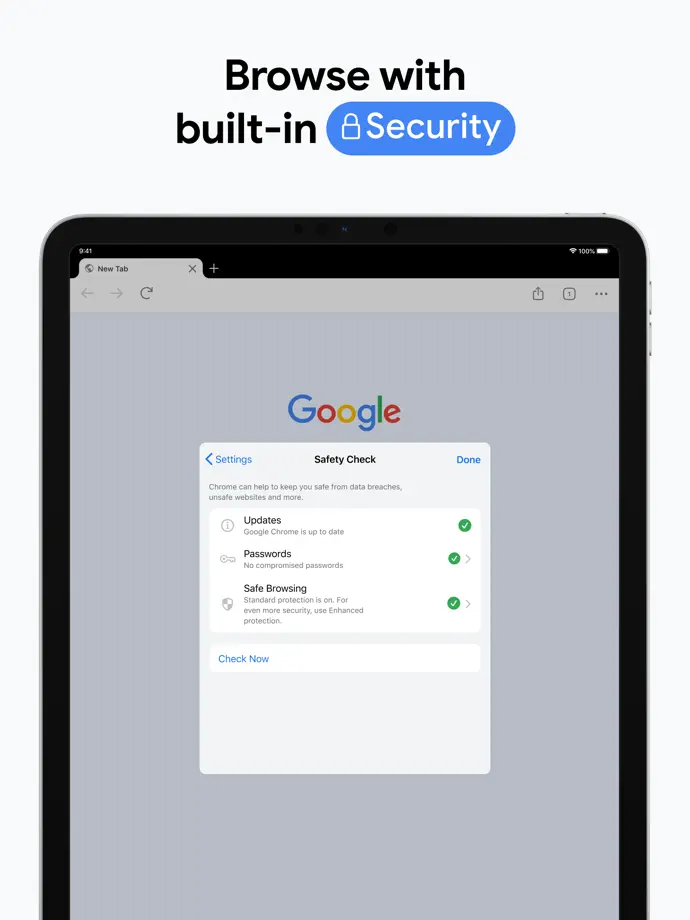 Google Chrome iPad screenshot 8
