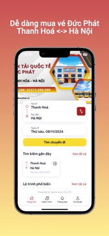Vận tải Quốc tế Đức Phát . iPhone screenshot 1