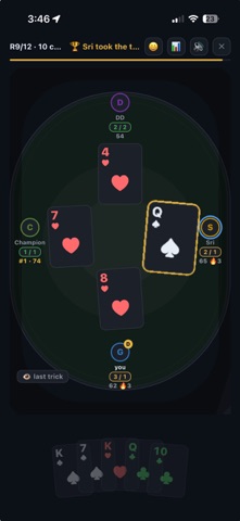 Spades Game and Score Screenshot 2 of 6