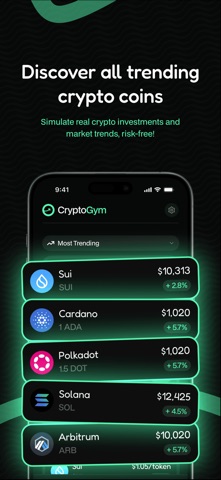 CryptoGym - Trading Simulator Screenshot 2 of 3