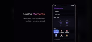 Moments - Event Tracker Screenshot 2 of 3