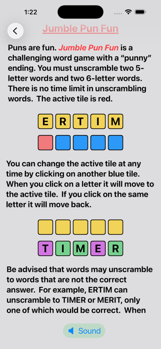Jumble Pun Fun Screenshot 3 of 3
