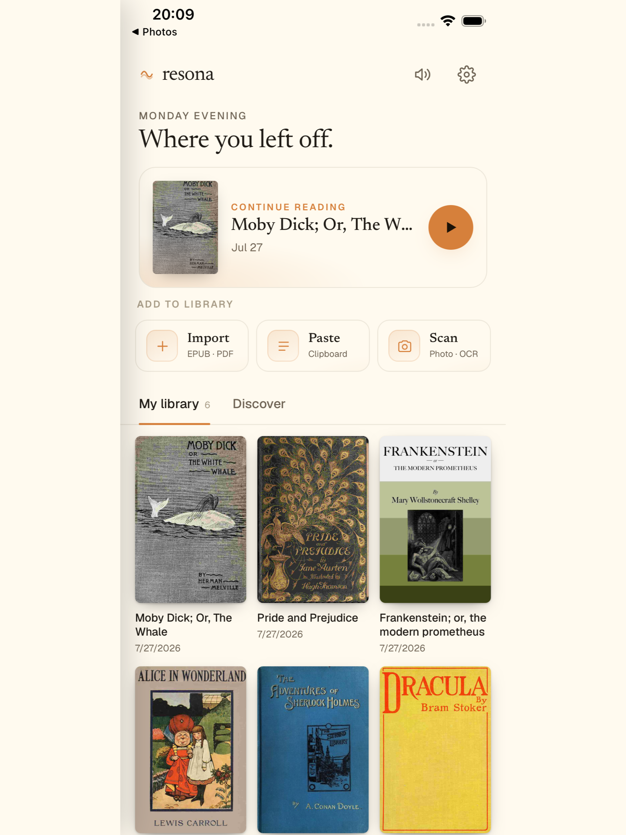 Resona: AI Audiobook Reader screenshot 5