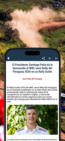 Rally del Paraguay iPhone screenshot 3