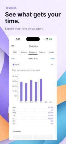 Sessions - Time Tracker Screenshot 4 of 6
