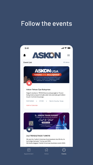 Screenshot 2 of Askon USA App