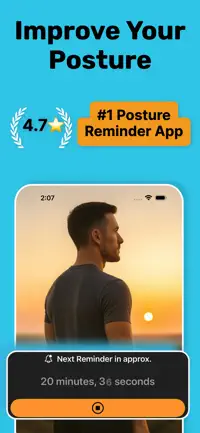 Posture Reminder screenshot 1