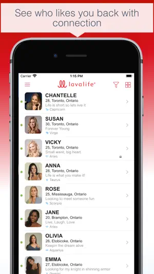 Lavalife screenshot 2