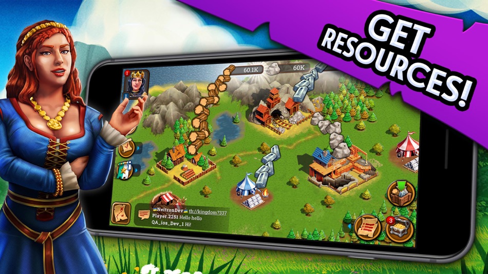 #7. Medieval Kingdoms - Castle MMO (iOS) 由: XYRALITY GmbH