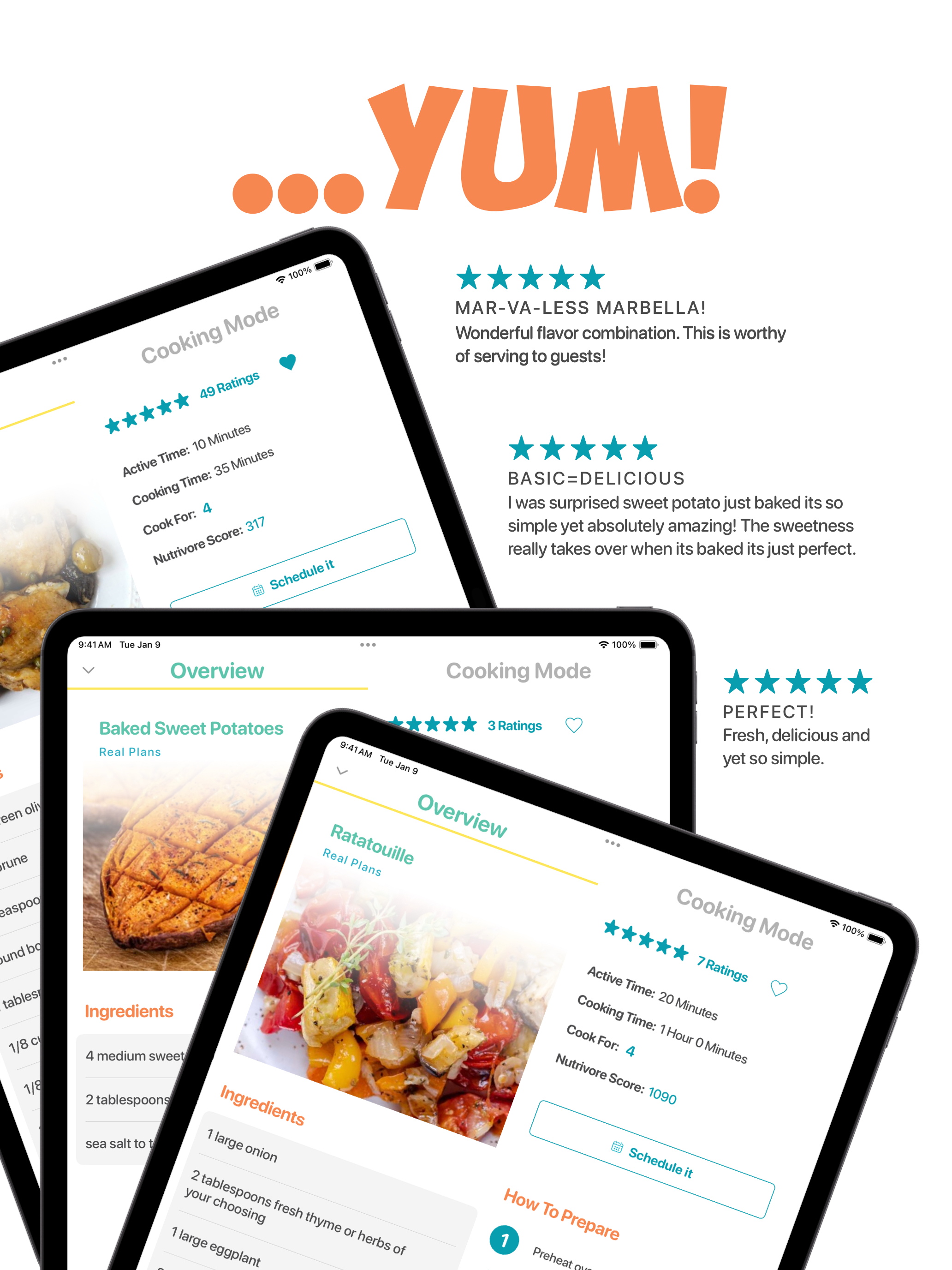 Real Plans - Meal Planner