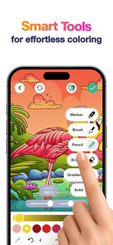 Coloring Book for Adults - App screenshot 3