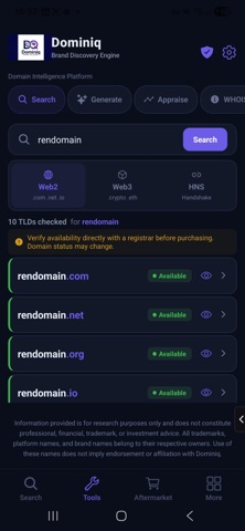 Dominiq screenshot