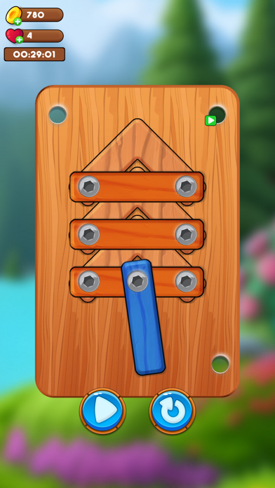 Wood Nuts Bolts : Screw Puzzle Screenshot