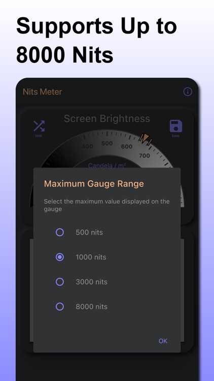 Screen Brightness Nits Meter screenshot-4