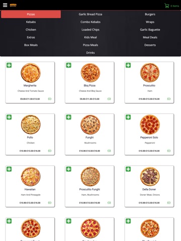 Marios Pizza Kebab iPad screenshot